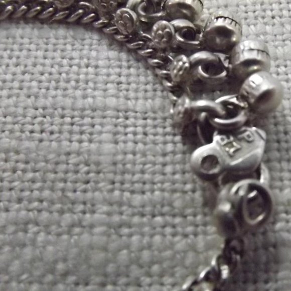Indian Silver Hallmarked Baby Bead Bracelet - Picture 3 of 5